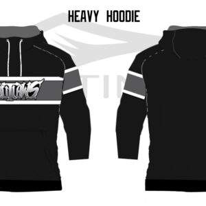 Outlaws Fastpitch Heavy Hoodie Black (preorder)