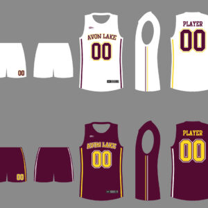 *NEW PLAYER* Avon Lake Travel Basketball — Reversible Uniform Package