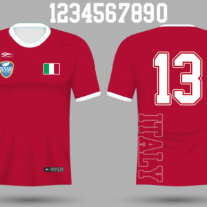 Italy Rookie Rugby Game Jersey