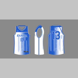 Greece Premium Basketball Jersey