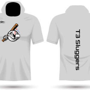 T3 Sluggers Short Sleeve Lightweight Hoodie