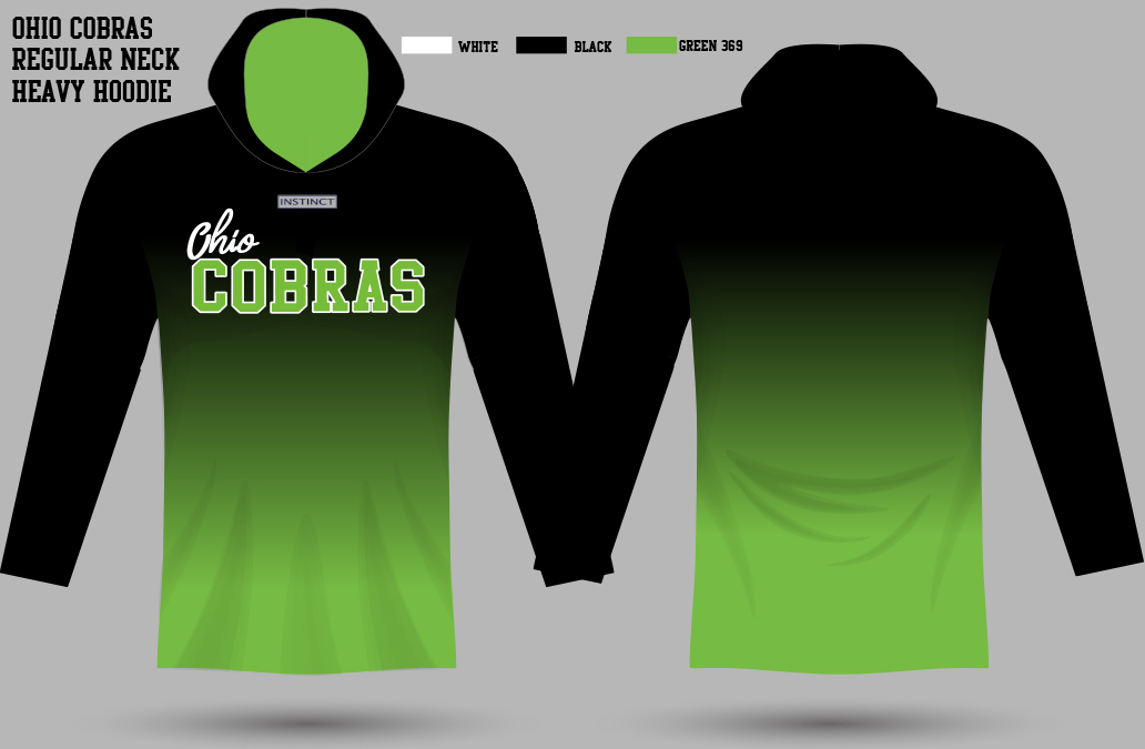Ohio Cobras Gradient Hoodie
